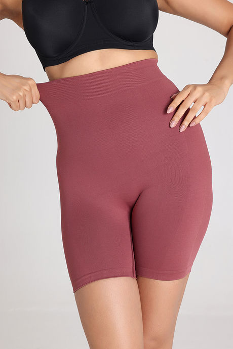 Zivame All Day Seamless Highwaist Thigh Shaper - Wild Ginger — image 6